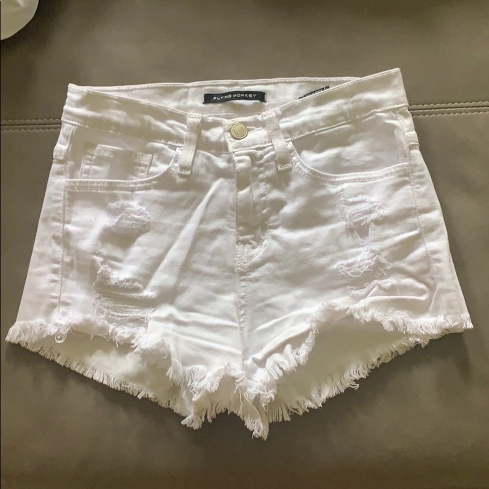 Flying Monkey Jean Shorts
